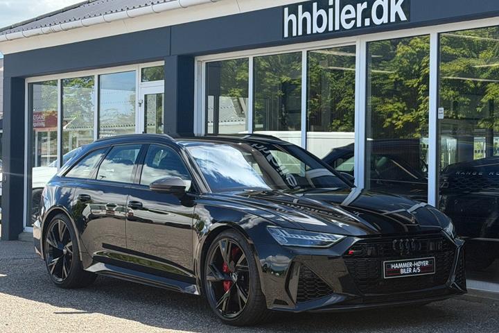 Sort Audi RS6 fra 2021