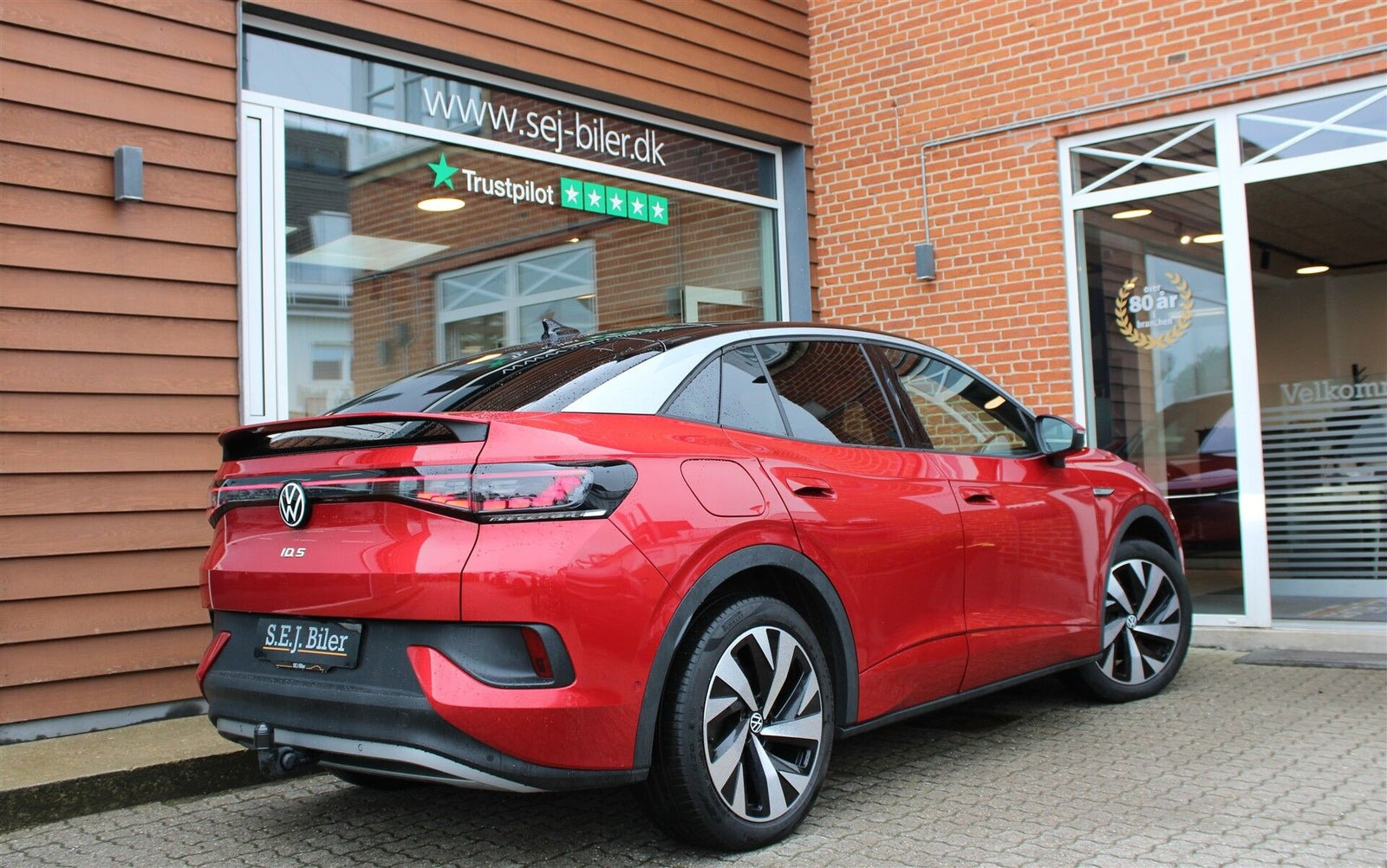 Rød VW ID.5 fra 2023
