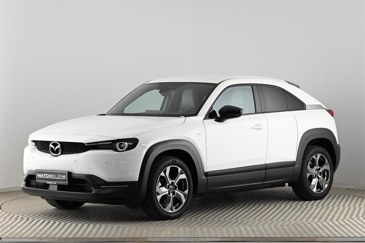Hvid Mazda MX-30 fra 2023