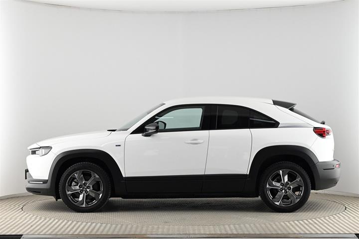 Hvid Mazda MX-30 fra 2023