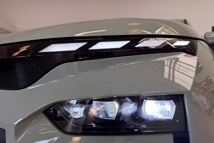 Grøn Skoda Elroq fra 2025