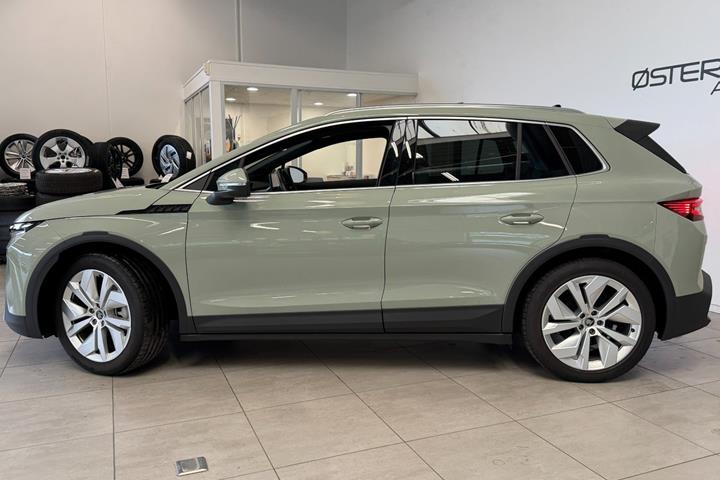 Grøn Skoda Elroq fra 2025