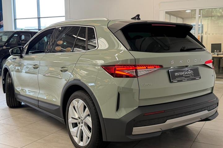 Grøn Skoda Elroq fra 2025