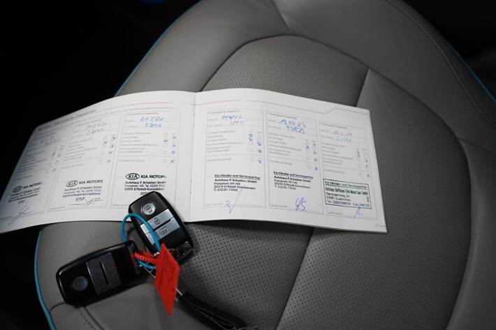Blå Kia Soul fra 2018