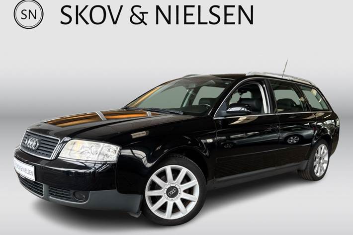 Sort Audi A6 fra 2004