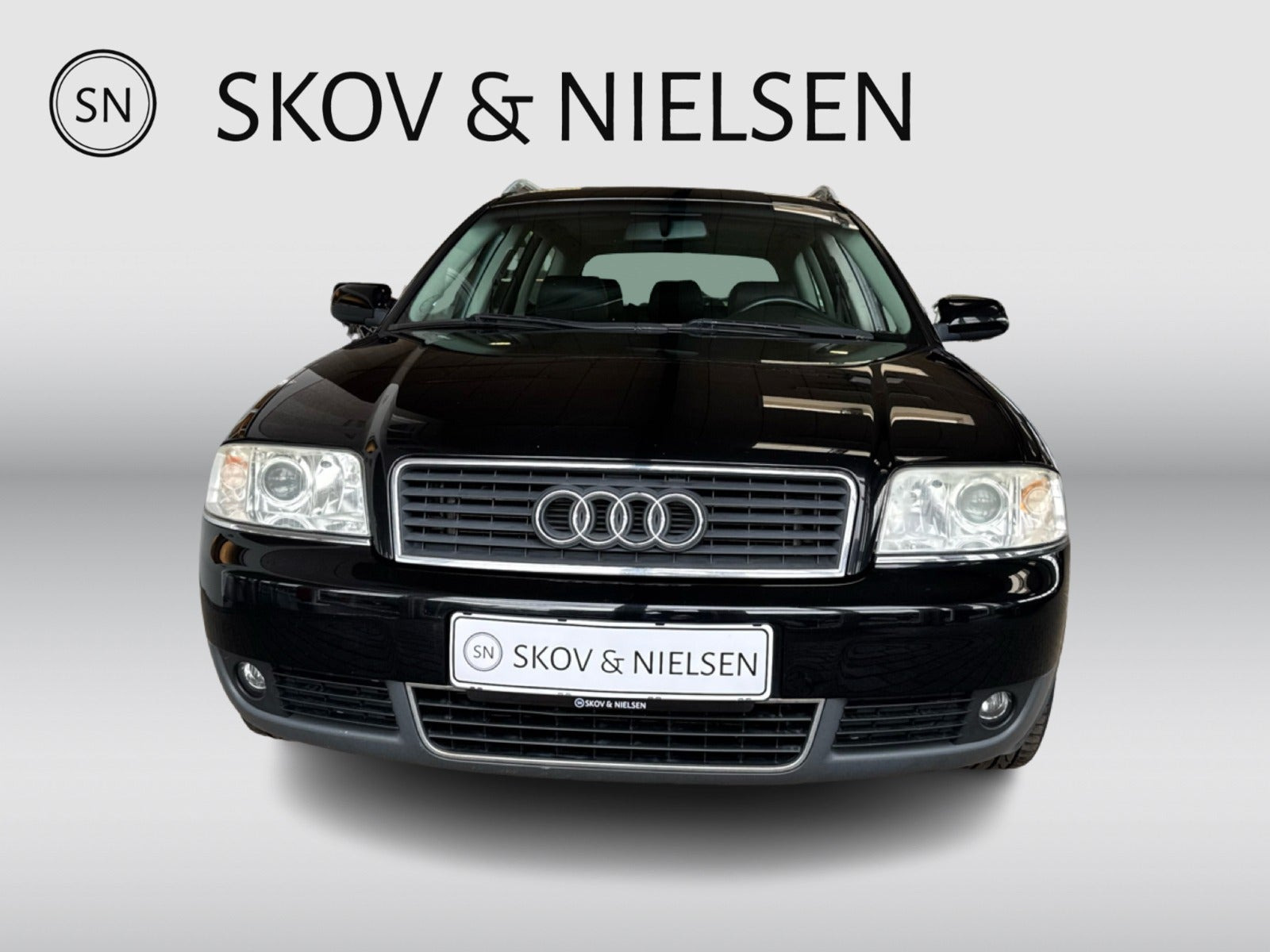 Sort Audi A6 fra 2004