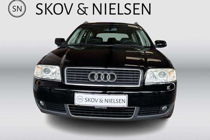 Sort Audi A6 fra 2004