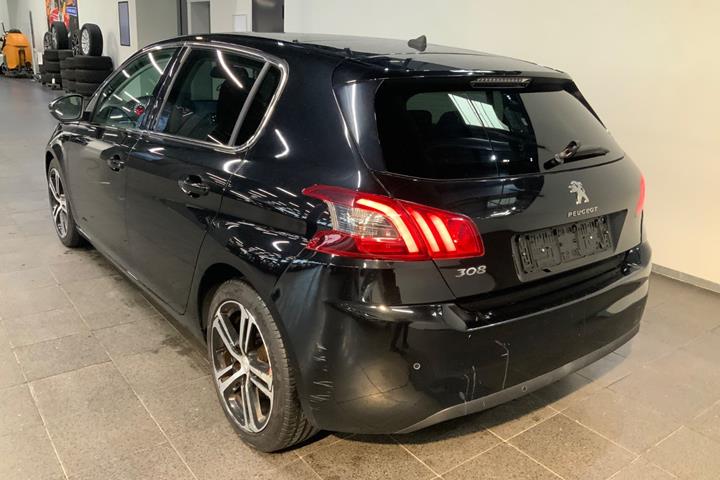 Sort Peugeot 308 fra 2018