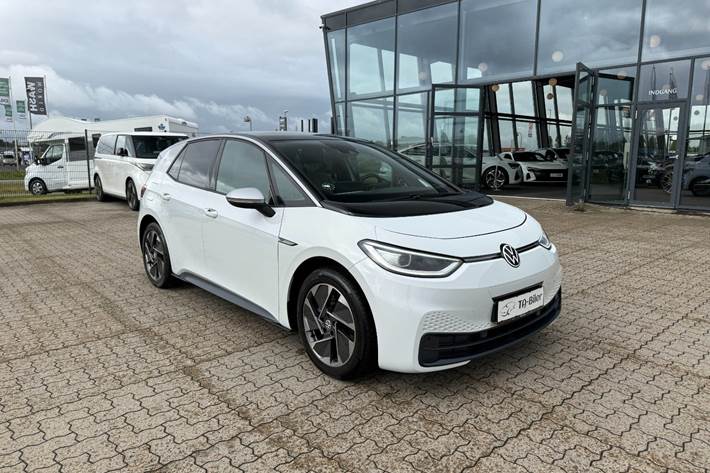 Hvid VW ID.3 fra 2020