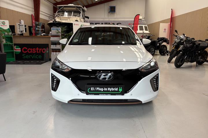 Hvid Hyundai Ioniq fra 2019