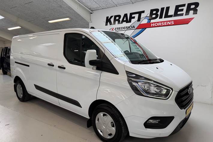Hvid Ford Transit Custom 300 L2 fra 2022