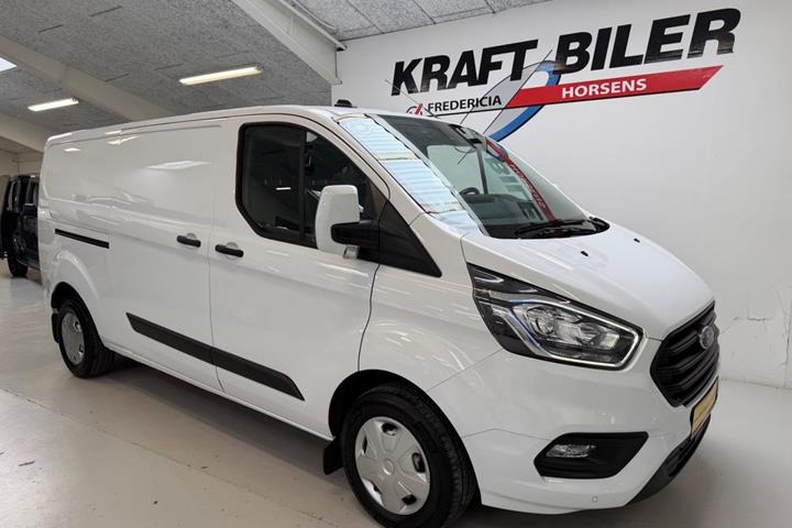 Hvid Ford Transit Custom 300 L2 fra 2022