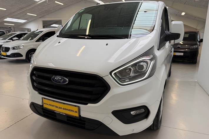 Hvid Ford Transit Custom 300 L2 fra 2022