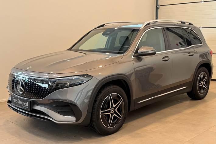 Grå Mercedes EQB350 fra 2025