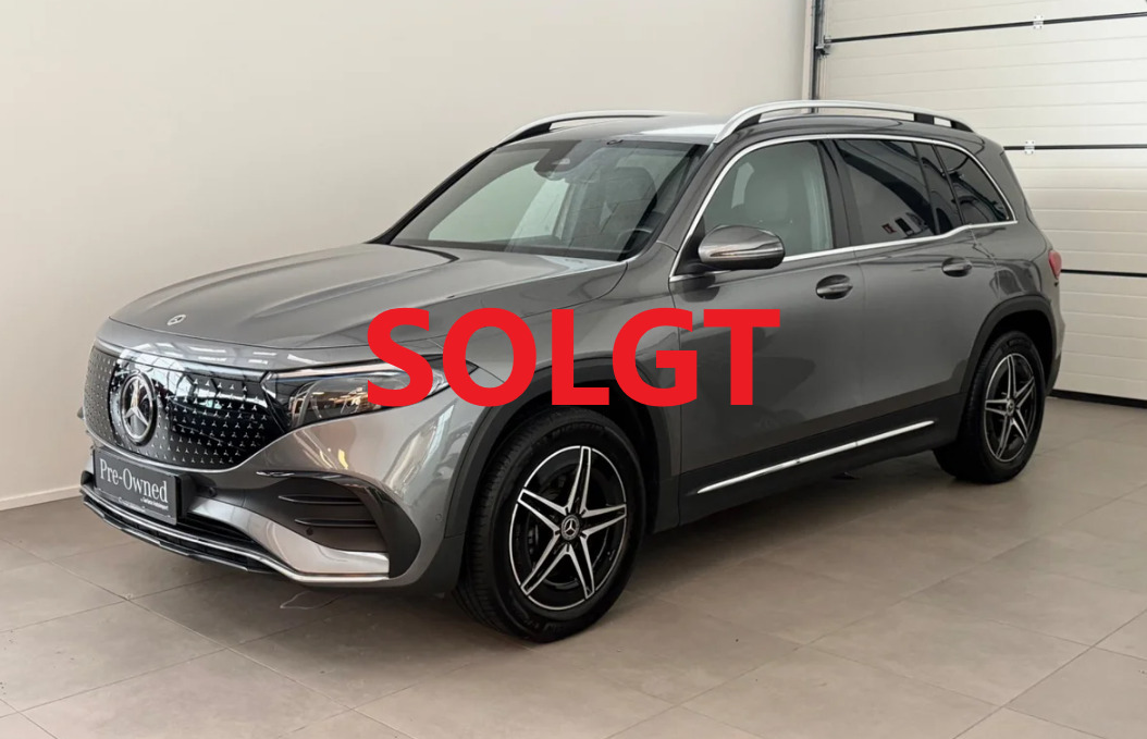 Grå Mercedes EQB350 fra 2025