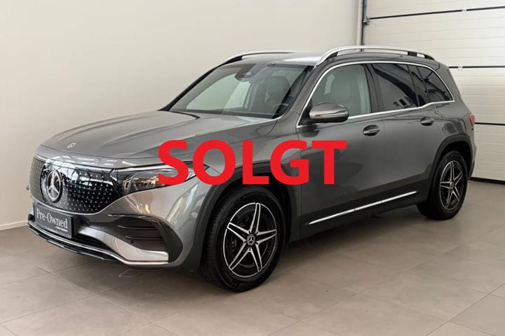 Grå Mercedes EQB350 fra 2025