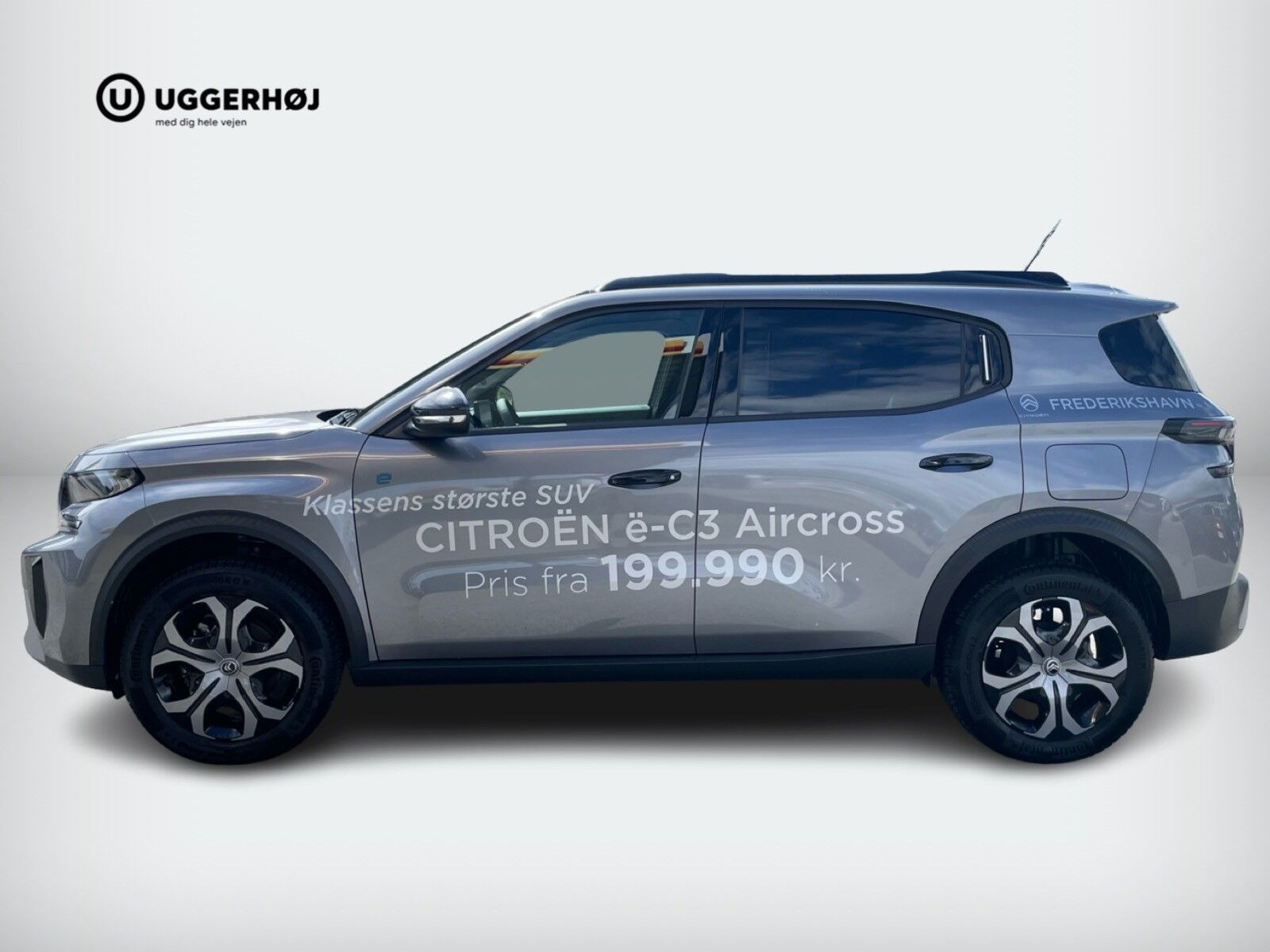 Grå Citroën e-C3 Aircross fra 2025