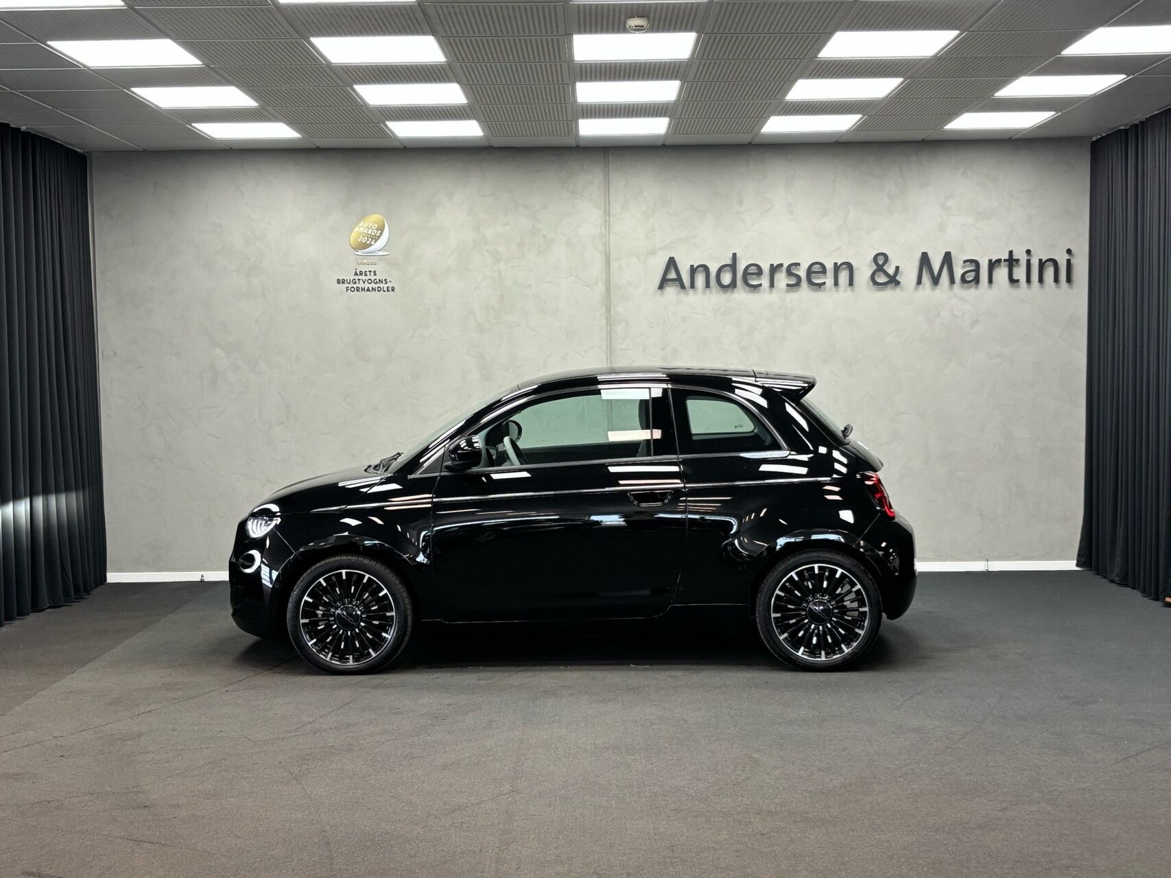 Sort Fiat 500e fra 2023