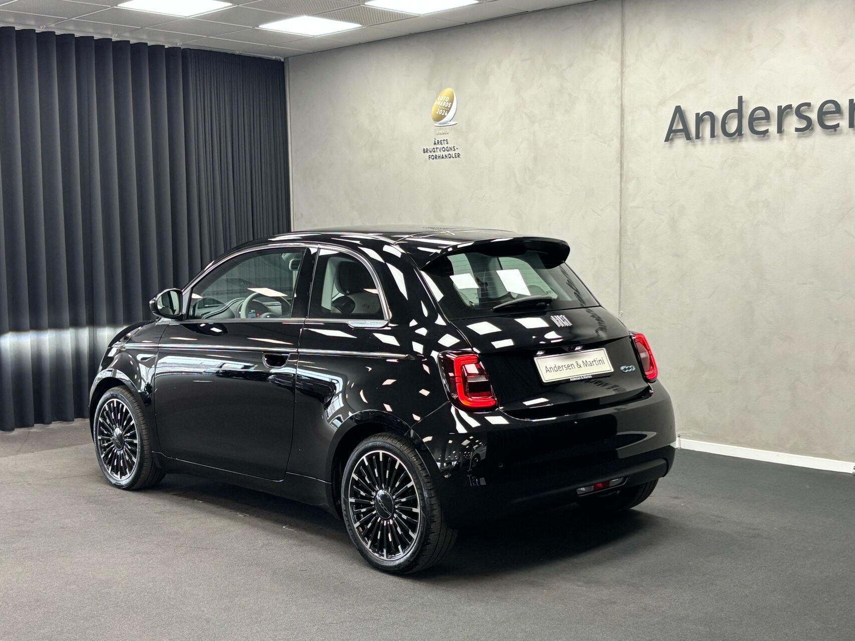 Sort Fiat 500e fra 2023