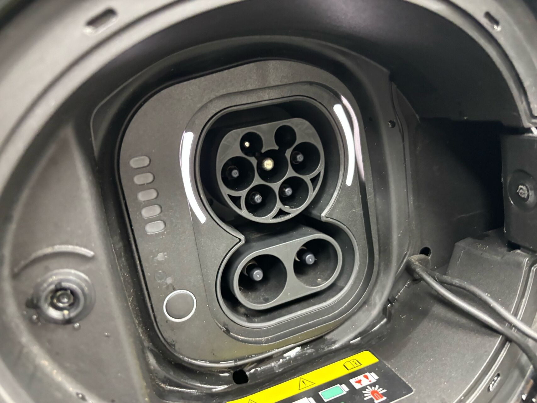 Sort Fiat 500e fra 2023