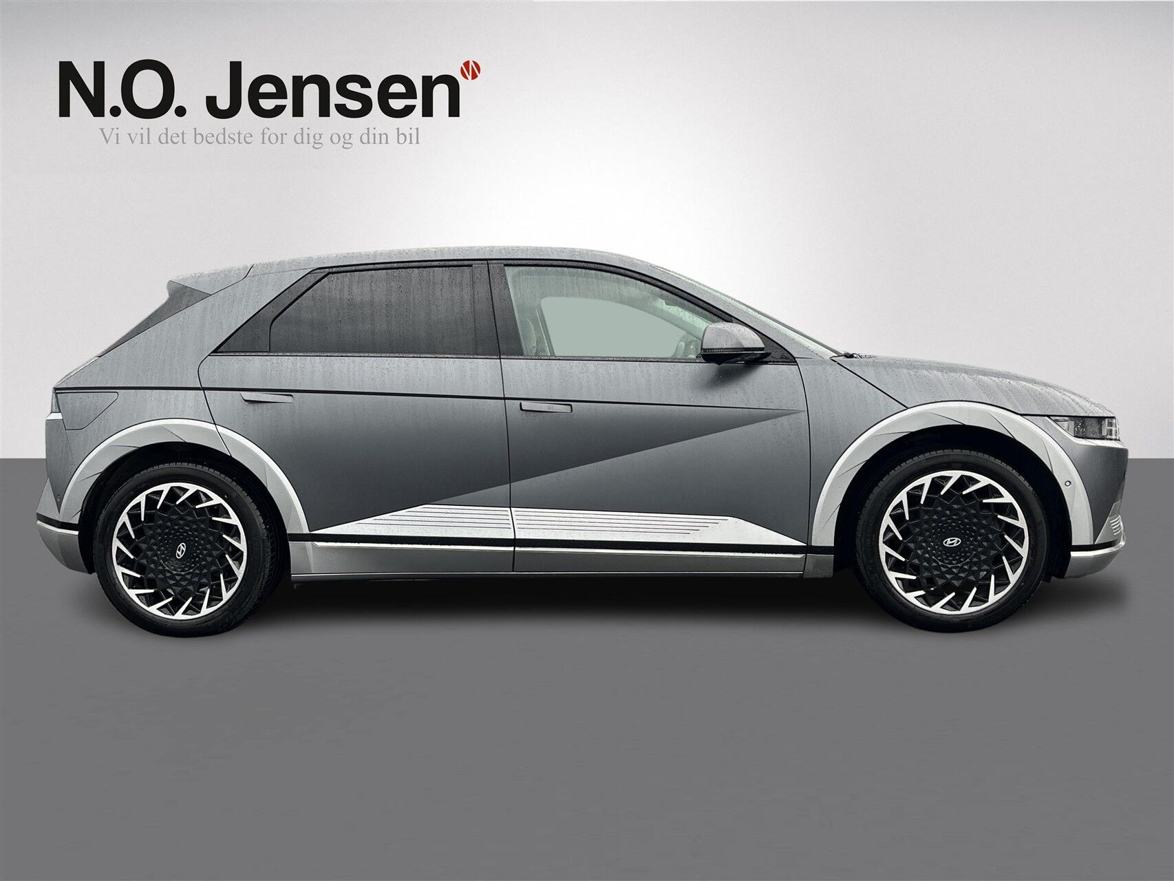Grå Hyundai Ioniq 5 fra 2021