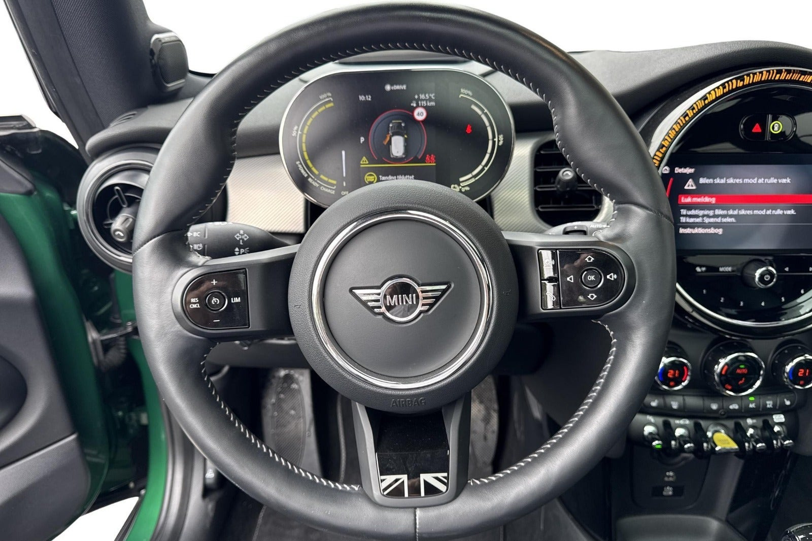 Grøn Mini Cooper SE fra 2022
