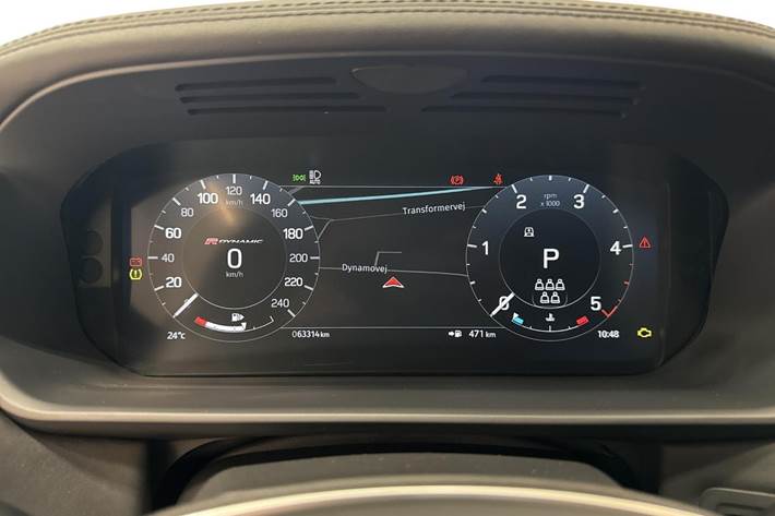 Grå Land Rover Discovery 5 fra 2023