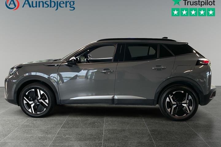 Grå Peugeot e-2008 fra 2025