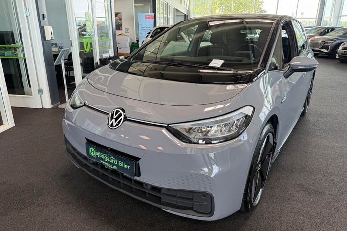 Grå VW ID.3 fra 2023