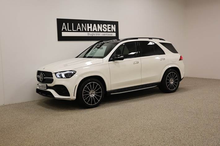 Hvid Mercedes GLE350 de fra 2023