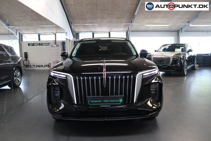 Sort Hongqi E-HS9 fra 2024