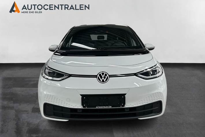 Hvid VW ID.3 fra 2021