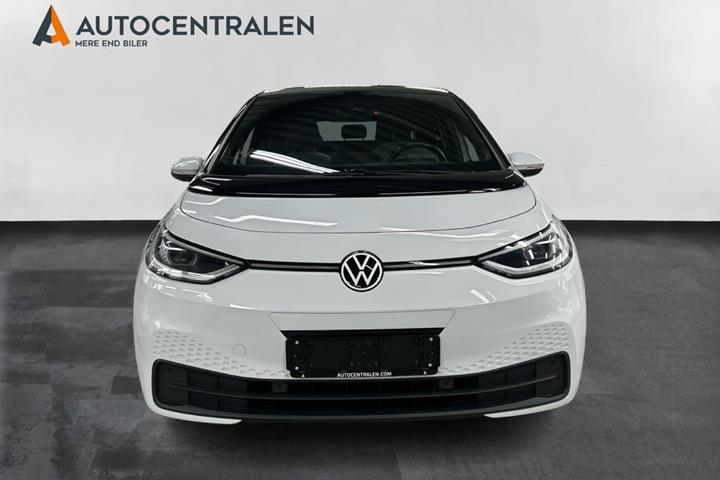 Hvid VW ID.3 fra 2021