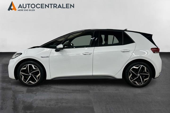 Hvid VW ID.3 fra 2021