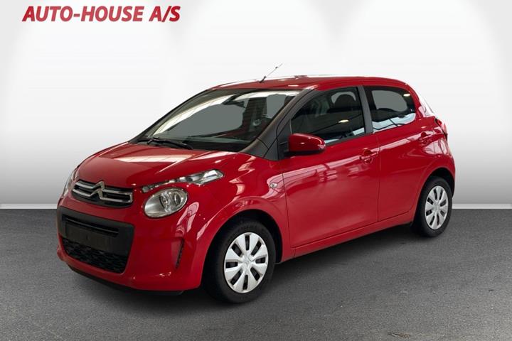 Rød Citroën C1 fra 2020 set udefra
