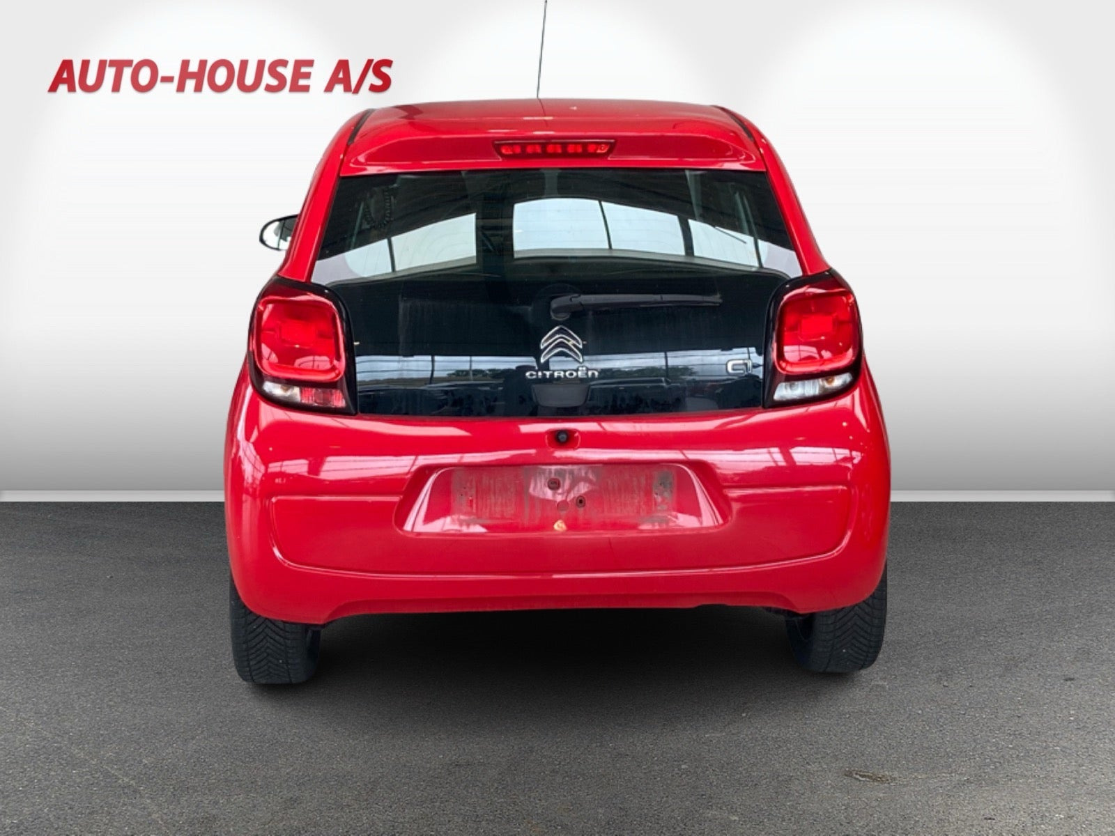 Rød Citroën C1 fra 2020