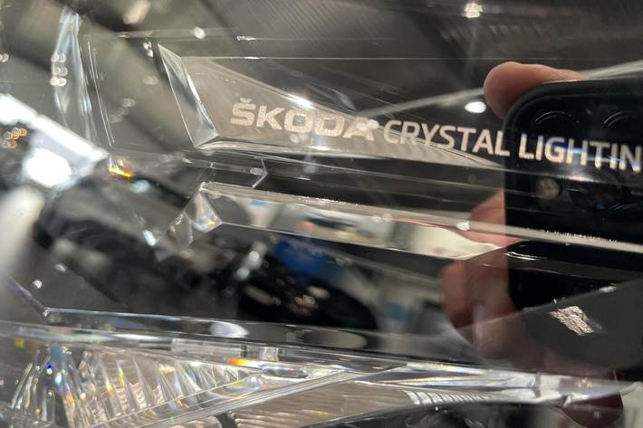 Sort Skoda Enyaq fra 2022