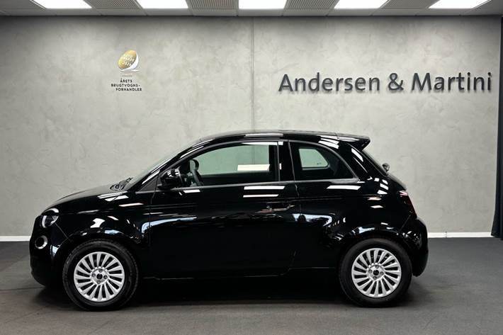 Sort Fiat 500e fra 2023