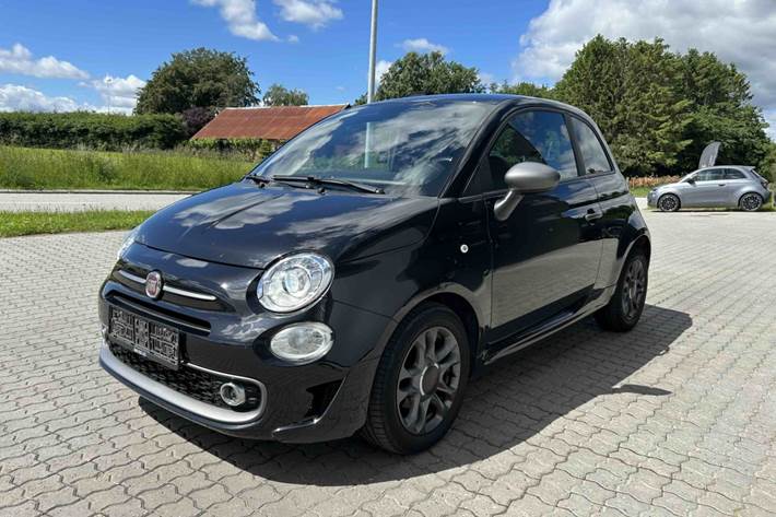 Sort Fiat 500 fra 2019