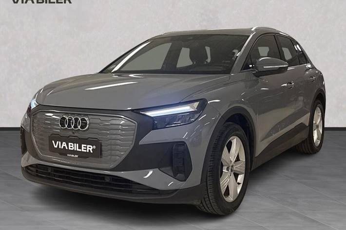 Grå Audi Q4 fra 2022