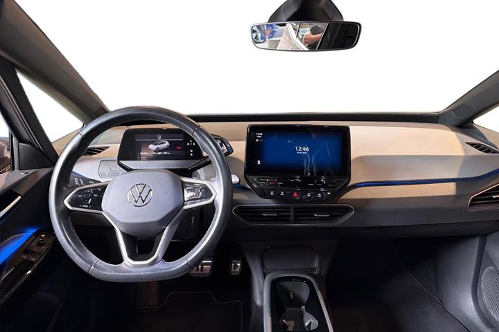 Grå VW ID.3 fra 2023
