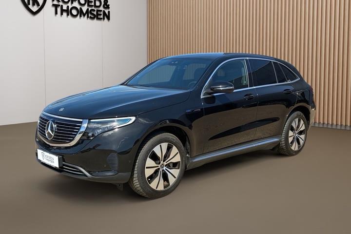 Sort Mercedes EQC 400 fra 2022