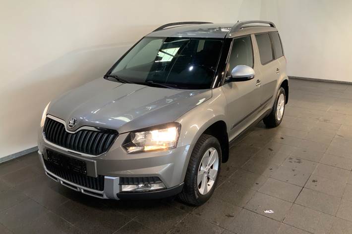 Beige Skoda Yeti Outdoor fra 2014