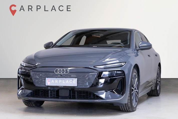 Grå Audi A6 e-tron fra 2025