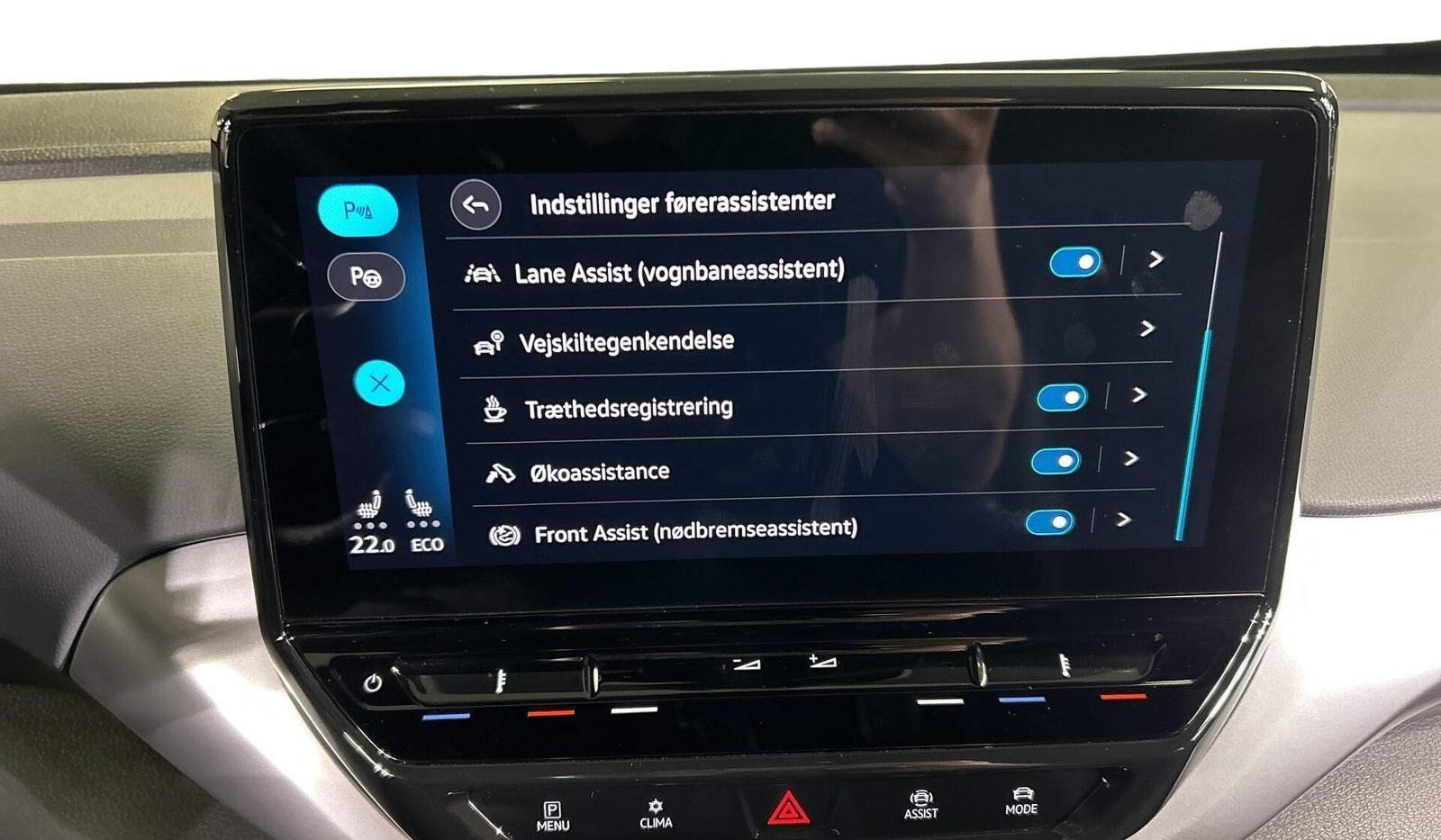 Hvid VW ID.4 fra 2022