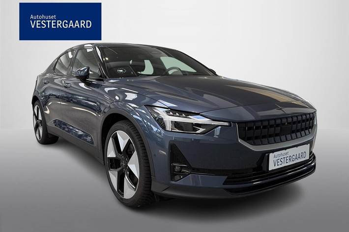Blå Polestar 2 fra 2023