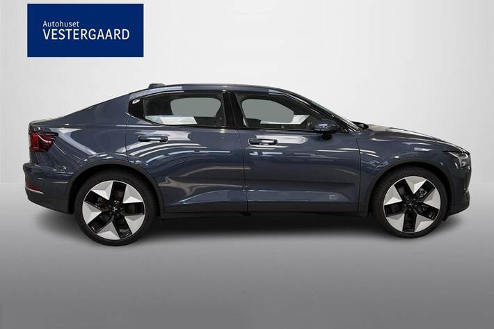 Blå Polestar 2 fra 2023