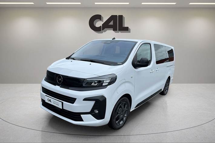 Hvid Opel Zafira-e Life fra 2026