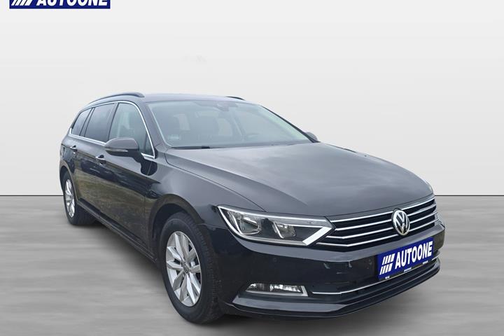 Sort VW Passat fra 2018