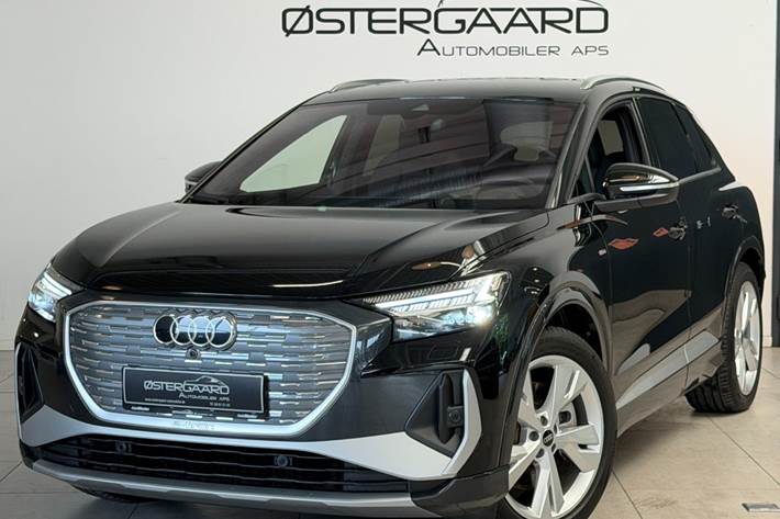 Sort Audi Q4 e-tron fra 2024